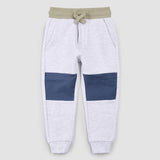 Miles - Colour Block Hoodie  and Pant - Heather Grey