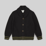 Miles the Label - Shawl Collar Cardigan - Black