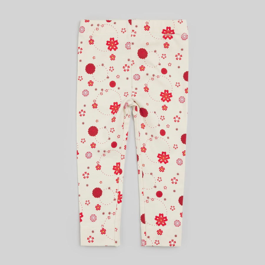 Miles the Label - Ornamental Floral Print Leggings - Birch