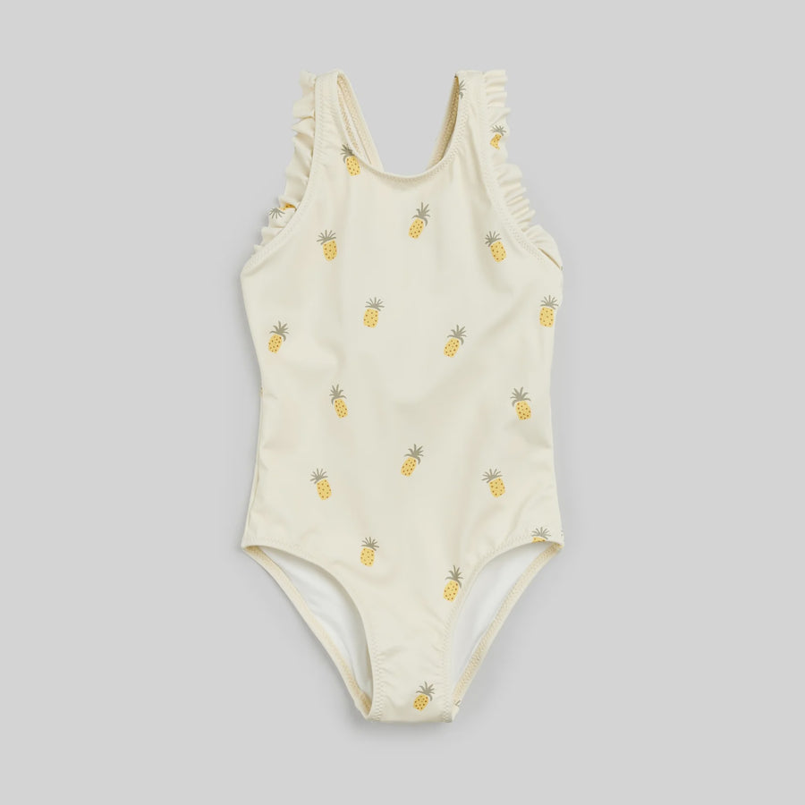 Miles the Label - Pineapple print Swimsuit - Birch