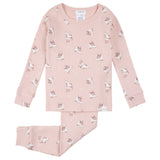 Petit Lem - 2-Piece PJ Set (Pink Skates)