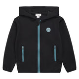 Miles The Label -  Sweatshirt - Side Zip - Black