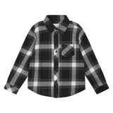 Miles The Label - Flannel Shirt- Black