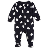 Miles the Label - Footed Sleeper Knit - Black