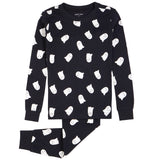 Miles the Label - PJ Set - Knit Black - 2pcs
