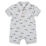 Petite Lem - Sharks Polo Romper
