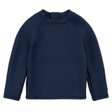 Miles The Label - Dress Blue Ribbed Long-Sleeve Rashguard