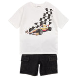 Miles the Label - Short and Top set - White