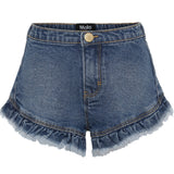 Molo - Agnetha Denim Shorts - Retro Blue
