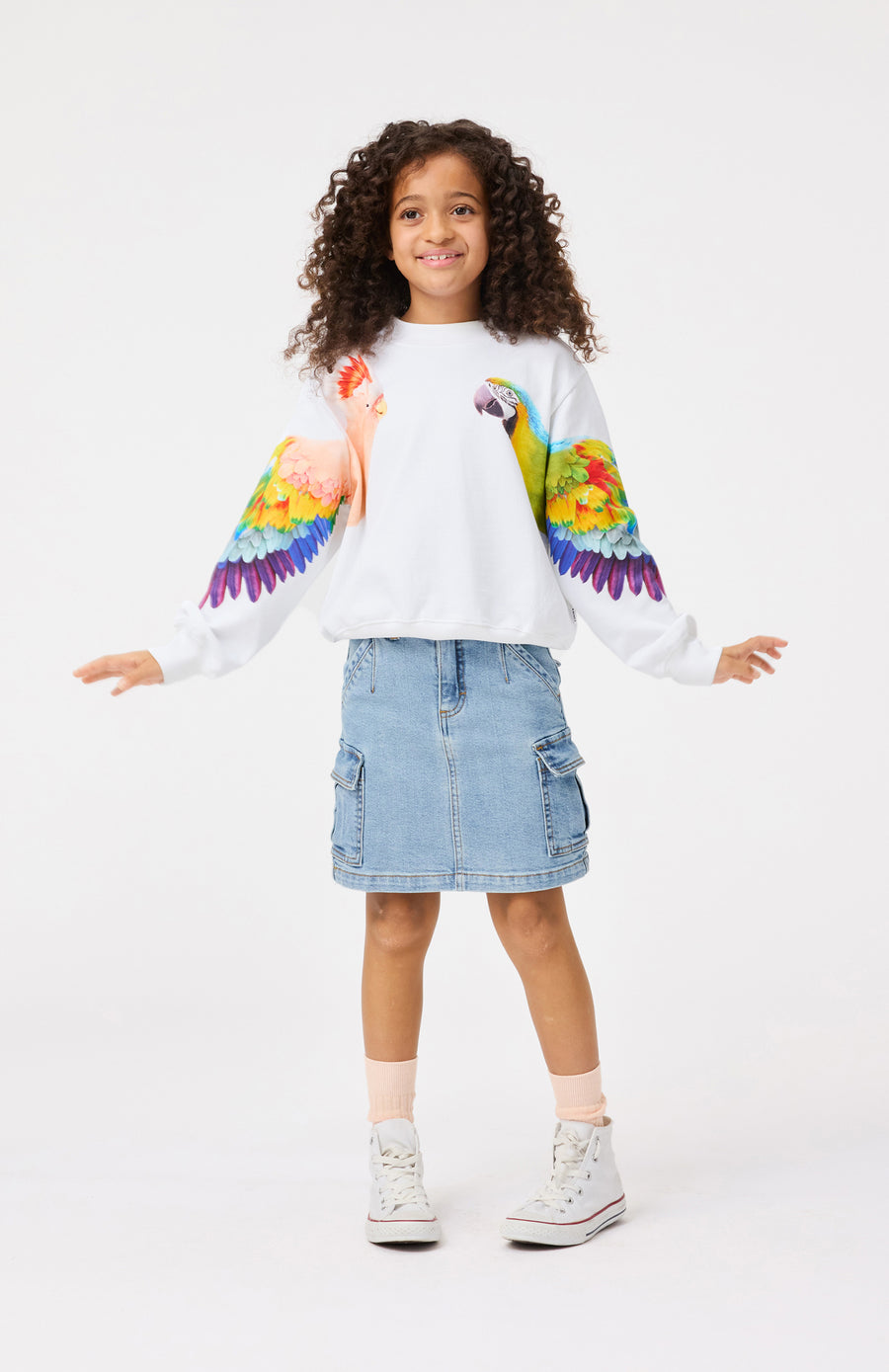 Molo - Marge Sweater - Magic Parrots