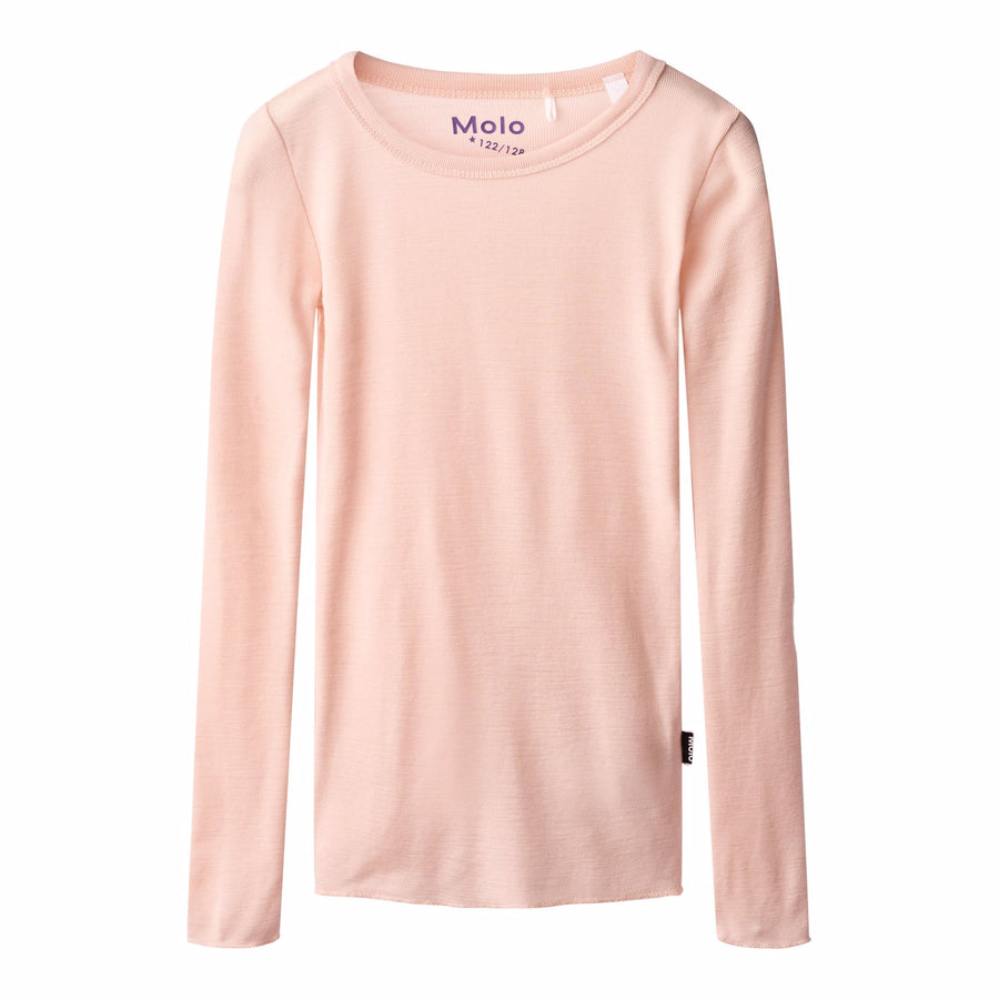Molo - Rihanna Wool Long Sleeve - Rose Cloud
