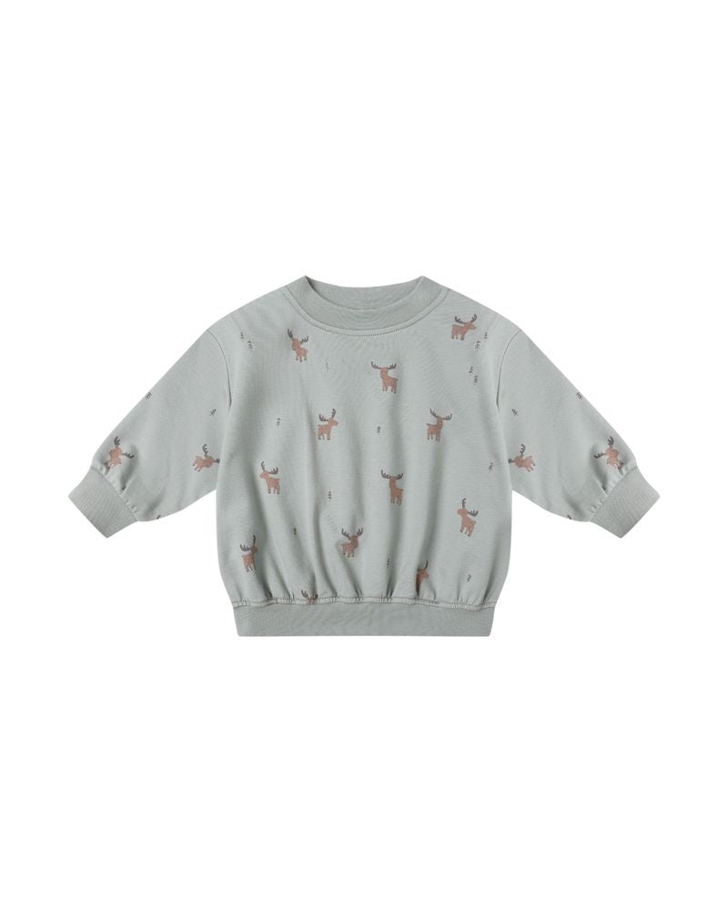 Quincy Mae - Relaxed Sweatshirt - Moose
