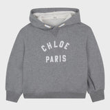 Chloe - Logo Hoodie - Heather Gray