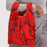 Baggu - Pleated Baggu - Red Snapdragon