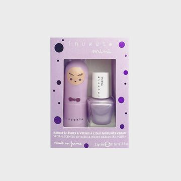 Inuwet - Violet Duo - Lip Balm & Nail Polish