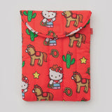 Baggu - Puffy Laptop Sleeve 13"/14" - Hello Kitty Western