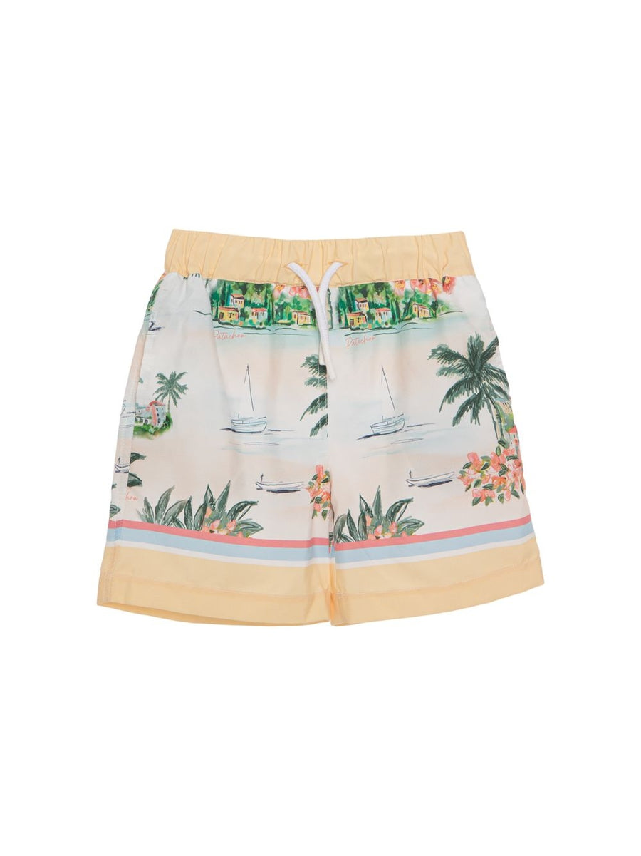 Patachou - Saint Tropez Bermuda Swim Short - Multicolour