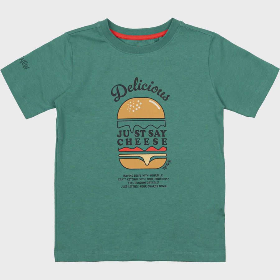 The New - Noble Tee - Bottle Green