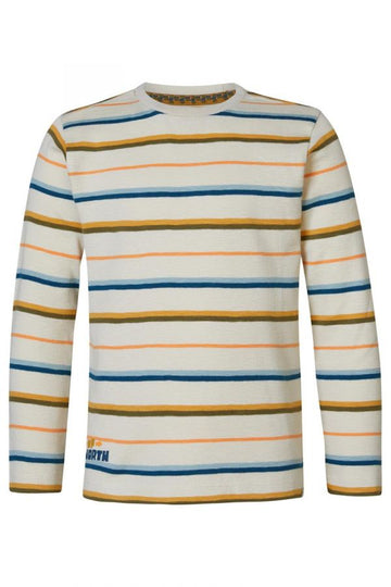 Noppies - Houssen Long Sleeve Striped Tee - Fog