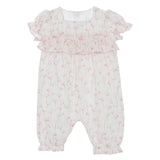 Patachou - Poppies Romper - Shadow Pink