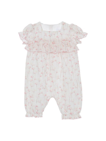 Patachou - Poppies Romper - Shadow Pink
