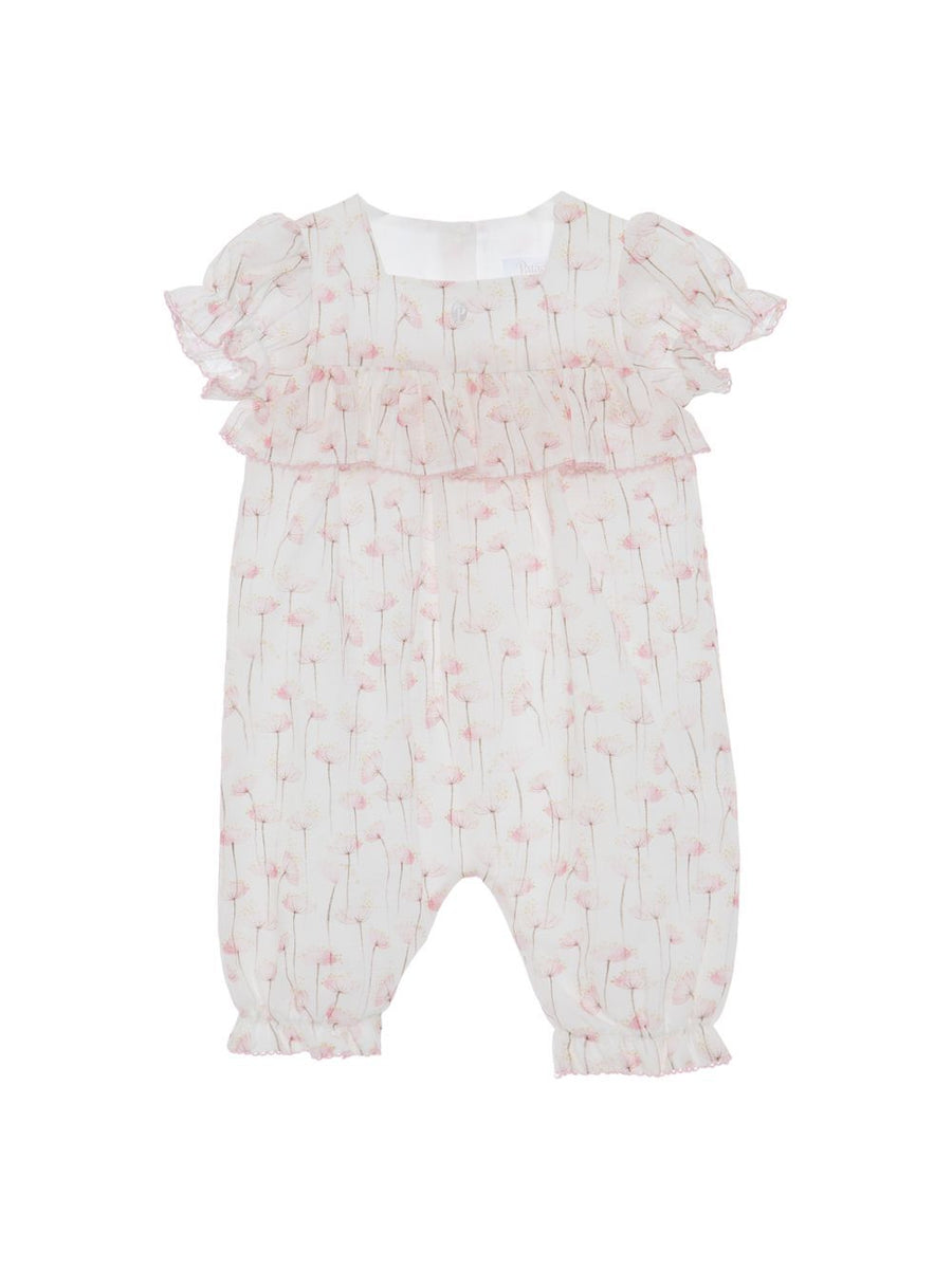 Patachou - Poppies Romper - Shadow Pink