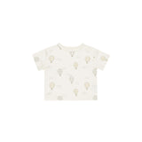 Quincy Mae - Boxy Tee - Hot Air Balloons