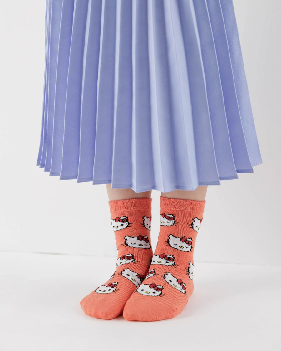Baggu - Kids Crew Socks Set of 3 - Sanrio Friends