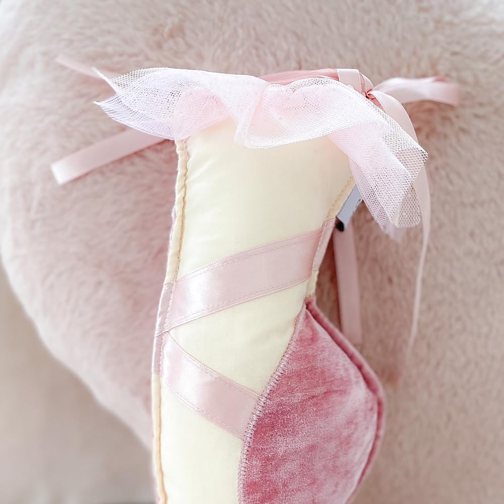 Mon Ami Ballet Slipper Accent Decor Pillow – Honor