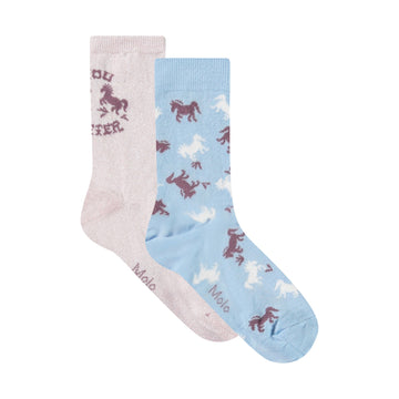 Molo - Nomi Socks 2 Pack - Charlotte Pink