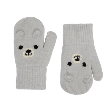 Molo - Kenau Mitts - Snow Melange