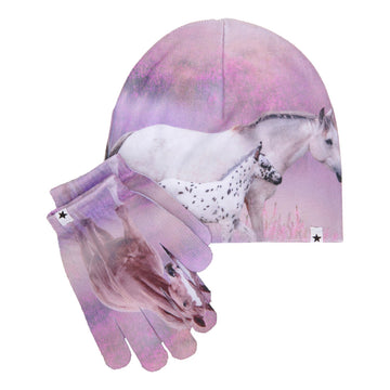 Molo - Kaya Toque & Mitt Set - Dream Horses