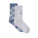 Molo - Norman Socks 2 Pack - Blue Dust