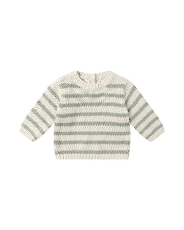 Quincy Mae - Rex Sweater - Fern Stripe