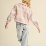 Heart and Arrow - Girls Cropped Jacket - Pink