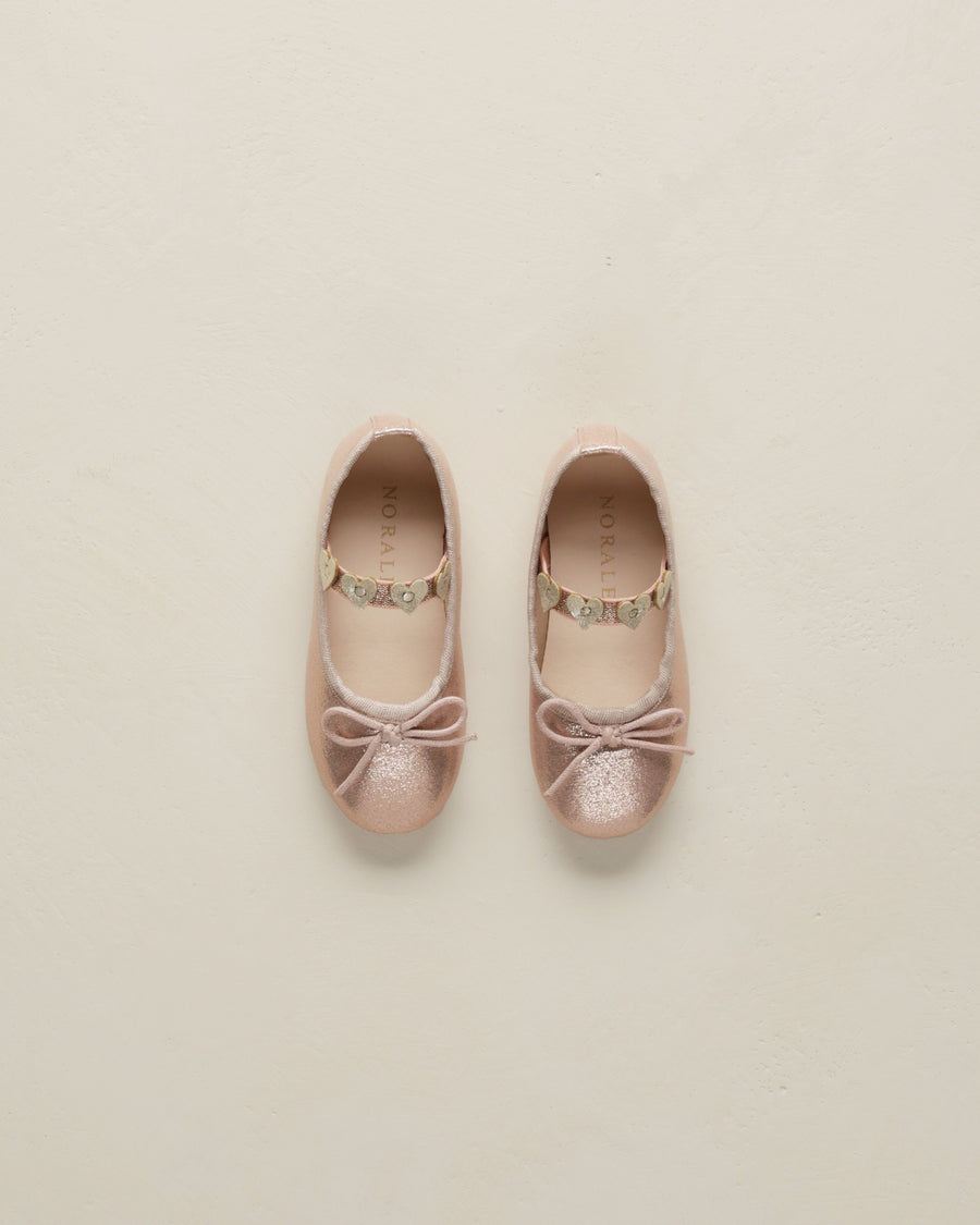 Noralee - Ballet Flats - Bubblegum Shimmer