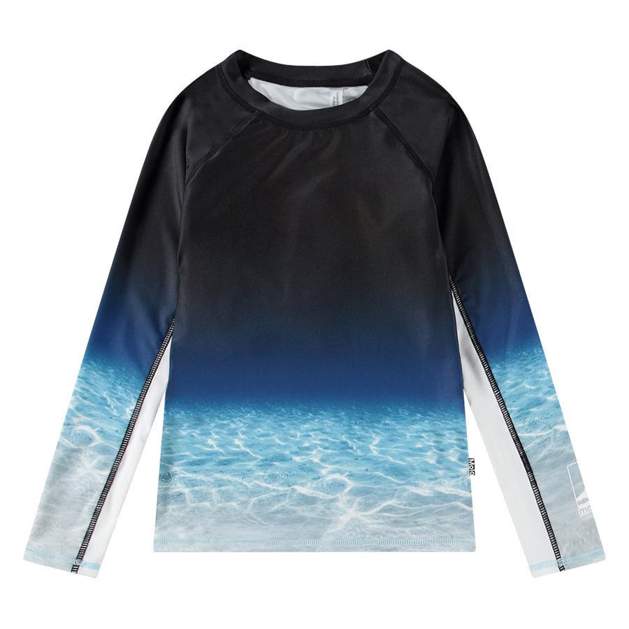 Molo - Neptune Longsleeve Swim Top - Faded Ocean