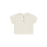 Quincy Mae - Short Sleeve Zion Shirt - Summer Stripe