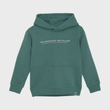 Daily7 - Hoodie with Backprint - Blue Spruce