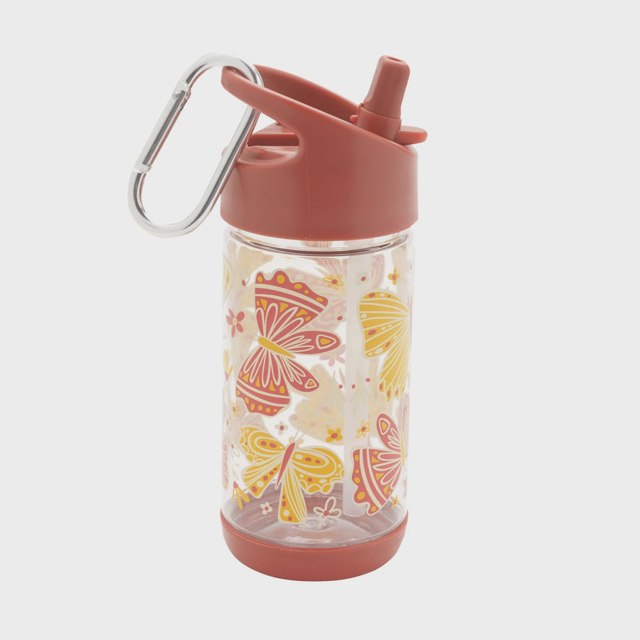 Sugarbooger - Flip & Sip Water Bottle - Boho Butterfly