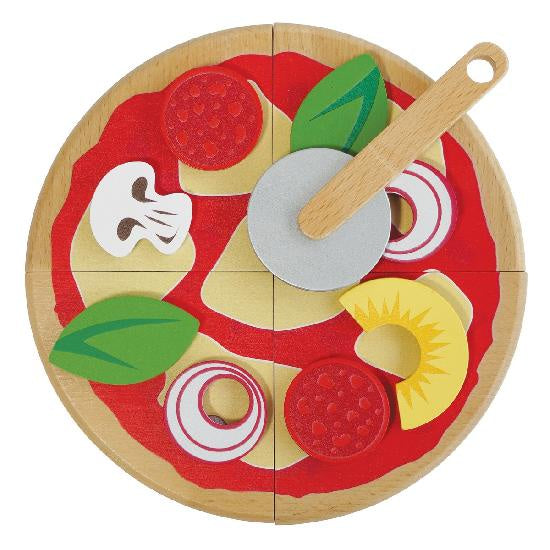 Le Toy Van - Pizza & Toppings with Slice Cutter