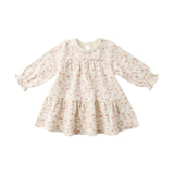 Quincy Mae - Tiered Jersey Dress - French Garden