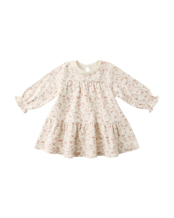 Quincy Mae - Tiered Jersey Dress - French Garden