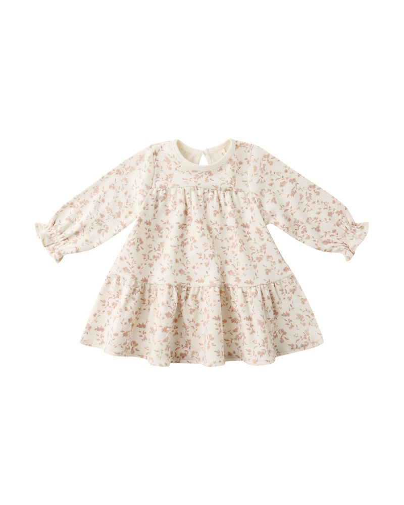 Quincy Mae - Tiered Jersey Dress - French Garden