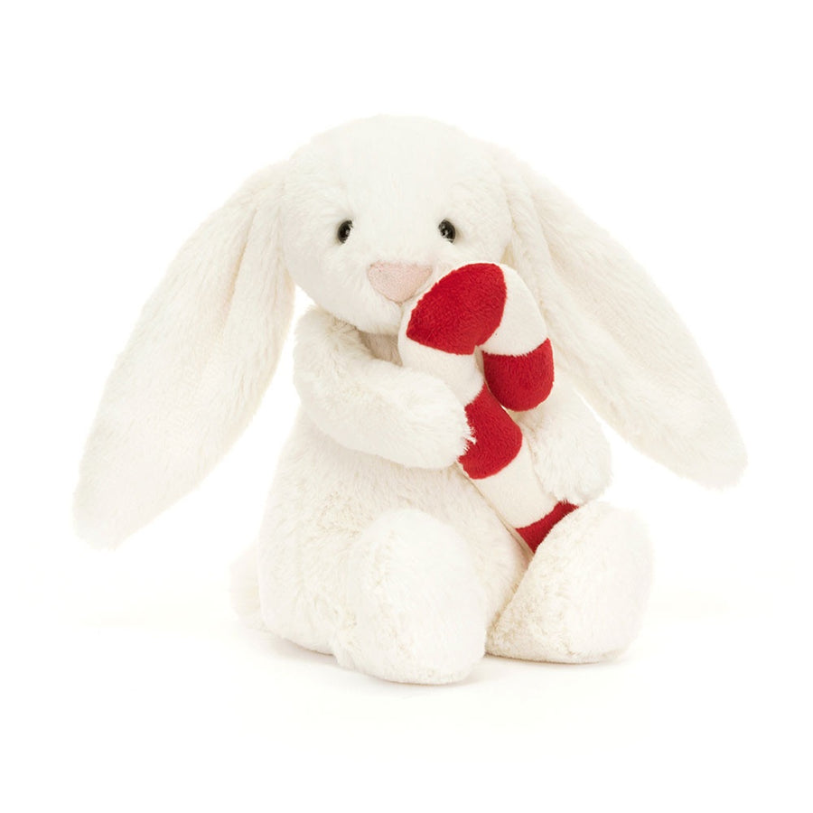 Jellycat - Bashful Bunny with Candycane