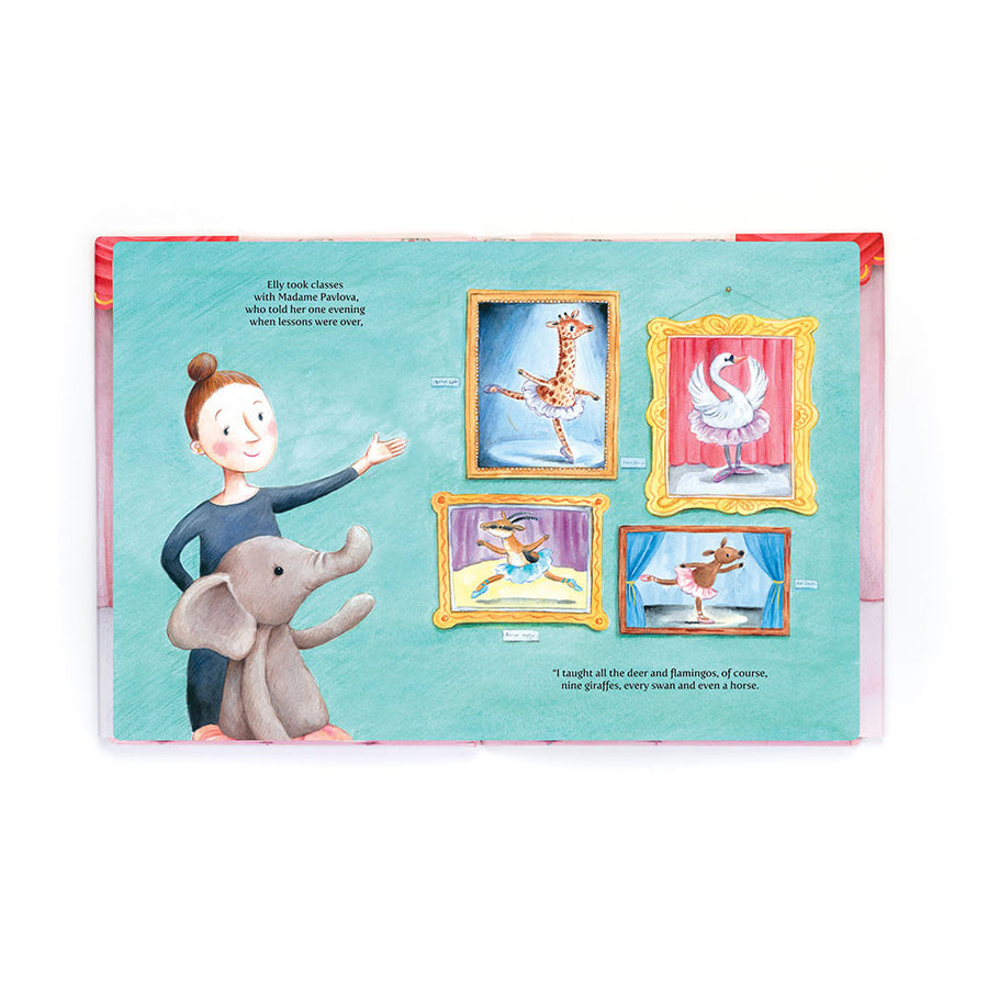 Jellycat - Elly Ballerina - Book