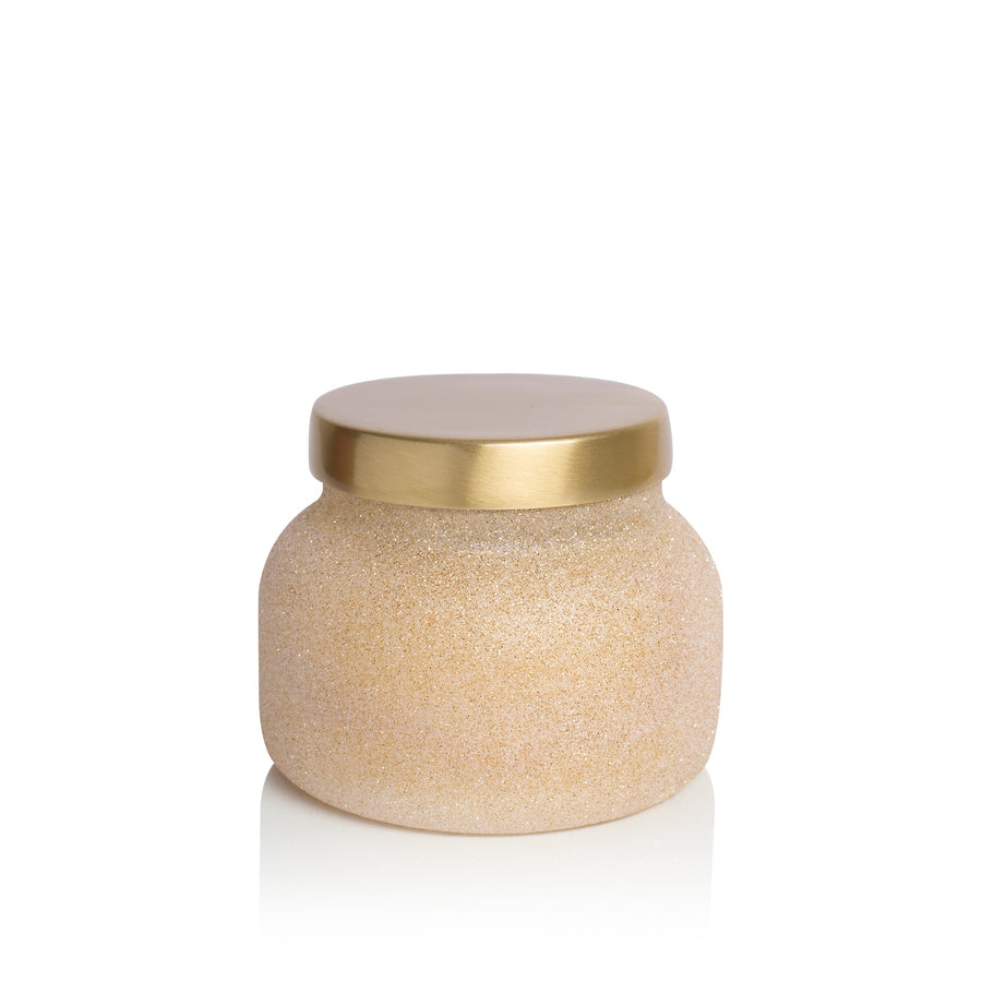 Capri Blue - Pumpkin Dolce Glam Champagne Glitter Jar - 19oz