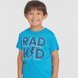 Chaser - Rad Kid Tee - Blue