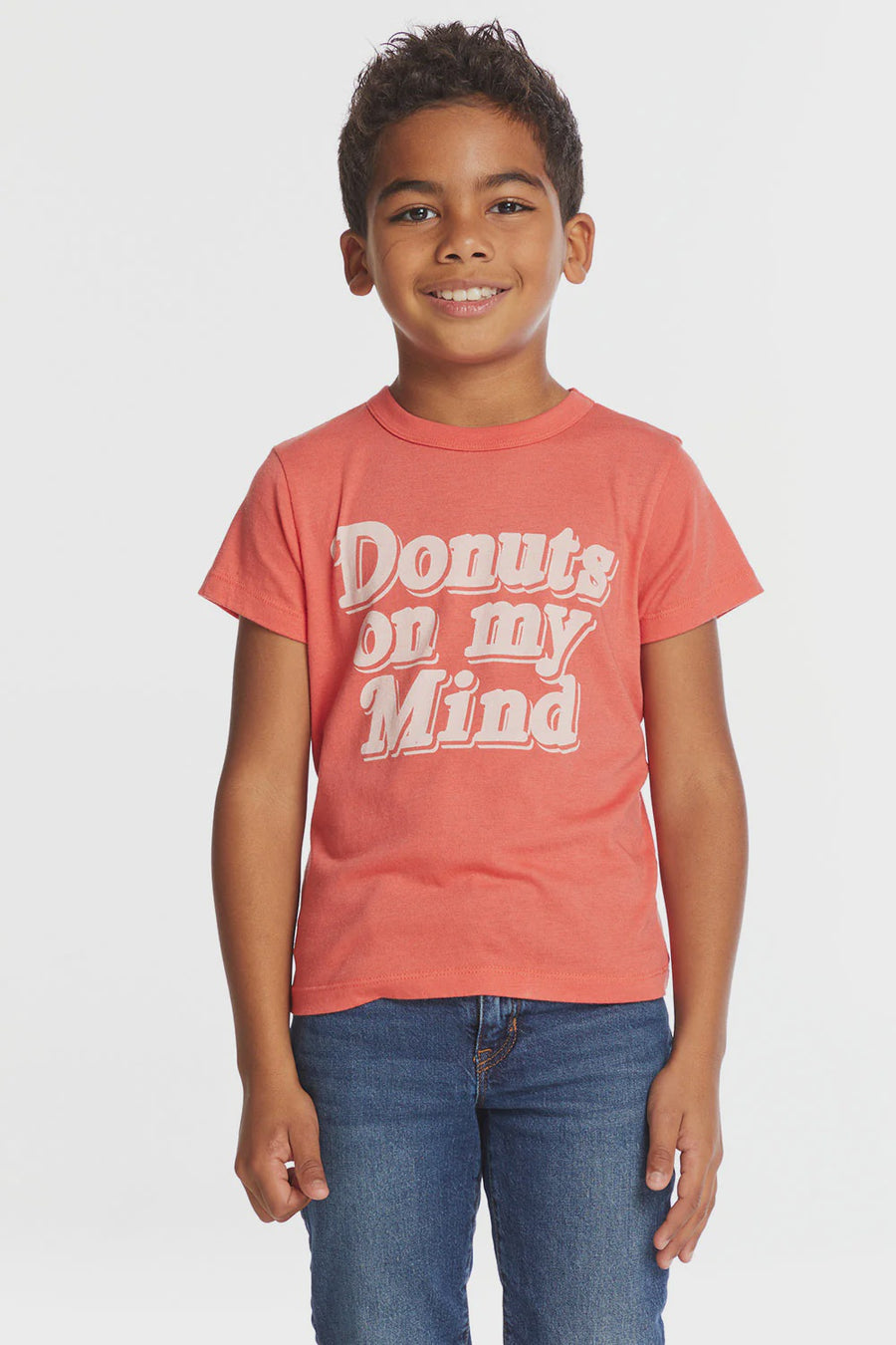 Chaser - Donuts On My Mind T Shirt - Flame