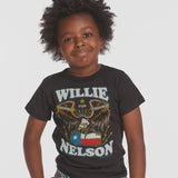 Chaser - Willie Nelson Born For Trouble Tee - Black